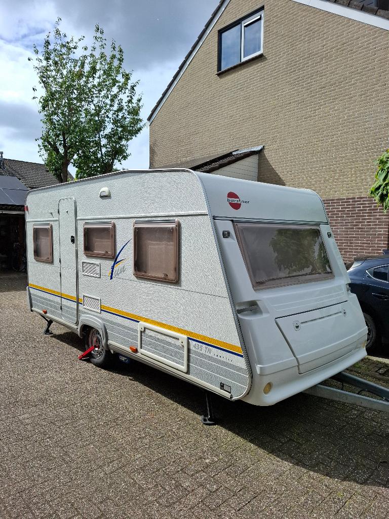 Bürstner Fun 435 TN Sportiv (2001) met mover, tent en luifel, Standaardzit, Schokbreker, Particulier, Bürstner