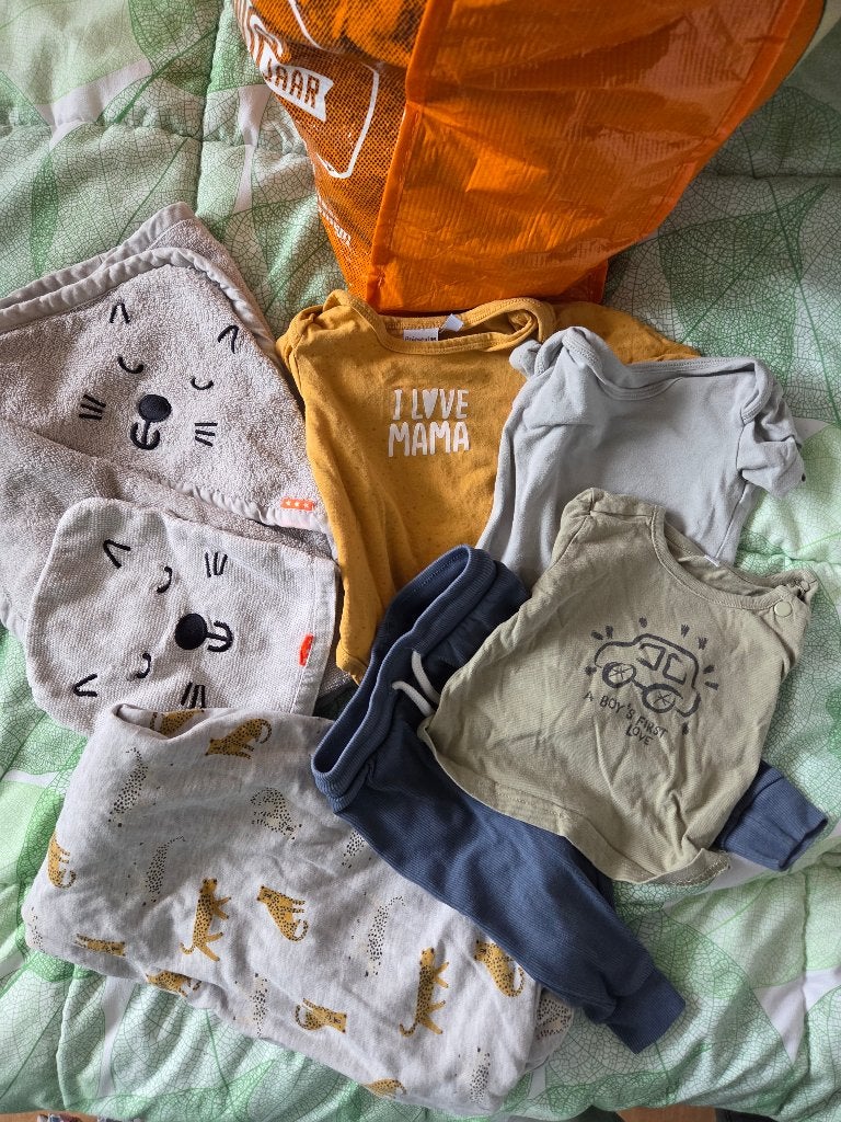Kleding pakket maat 62/68, Ophalen of Verzenden, Zo goed als nieuw, Maat 62