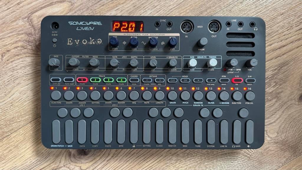 Sonicware liven evoke, Muziek en Instrumenten, Synthesizers, Ophalen of Verzenden, Zo goed als nieuw, Overige aantallen, Overige merken