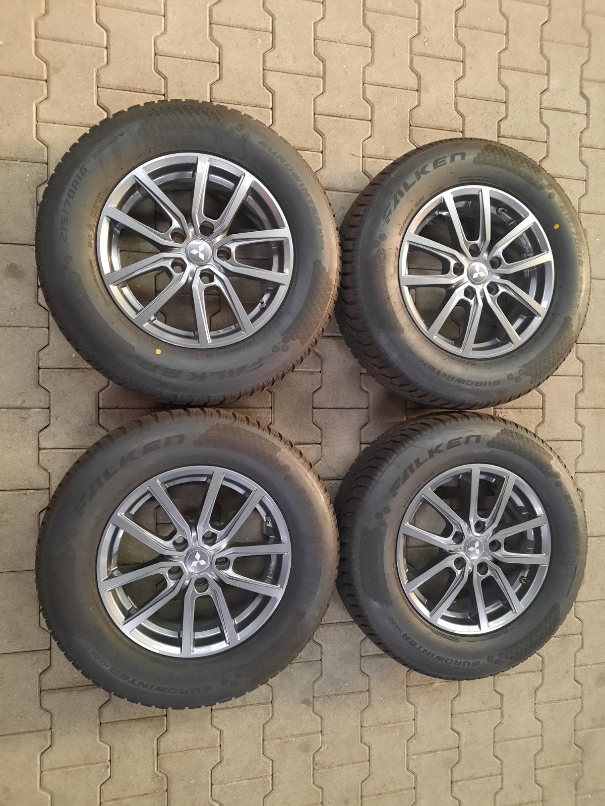 ZGAN 16 inch velgen MITSUBISHI OUTLANDER ASX ECLIPSE CROSS, Auto-onderdelen, 16 inch, Banden en Velgen, Personenwagen, Gebruikt