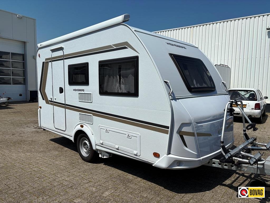 Weinsberg CaraOne 400 LK met mover en luifel, Caravans en Kamperen, Overige merken, Schokbreker, 4 tot 5 meter, Overige typen