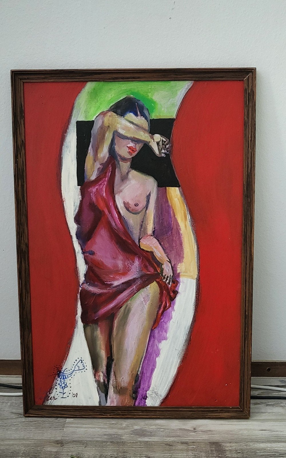 Sensueel Schilderij, Ophalen