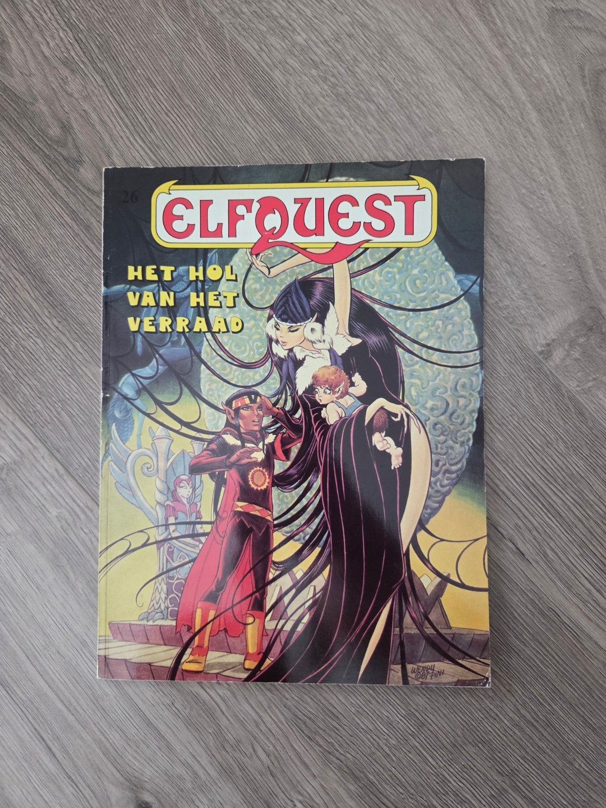 Elfquest 26: Het Hol van het Verraad - Stripboek, Gelezen, Eén stripboek, Ophalen of Verzenden, Wendy Pini