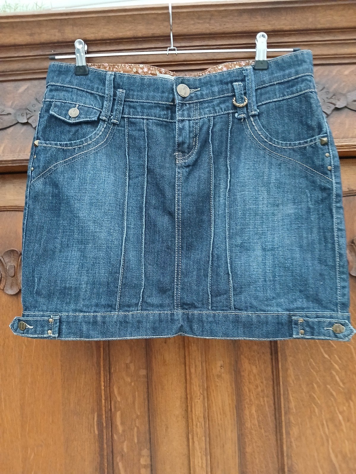 Fitt Jeans spijkerrok maat 40, Maat 38/40 (M), Fitt Jeans, Blauw, Ophalen of Verzenden