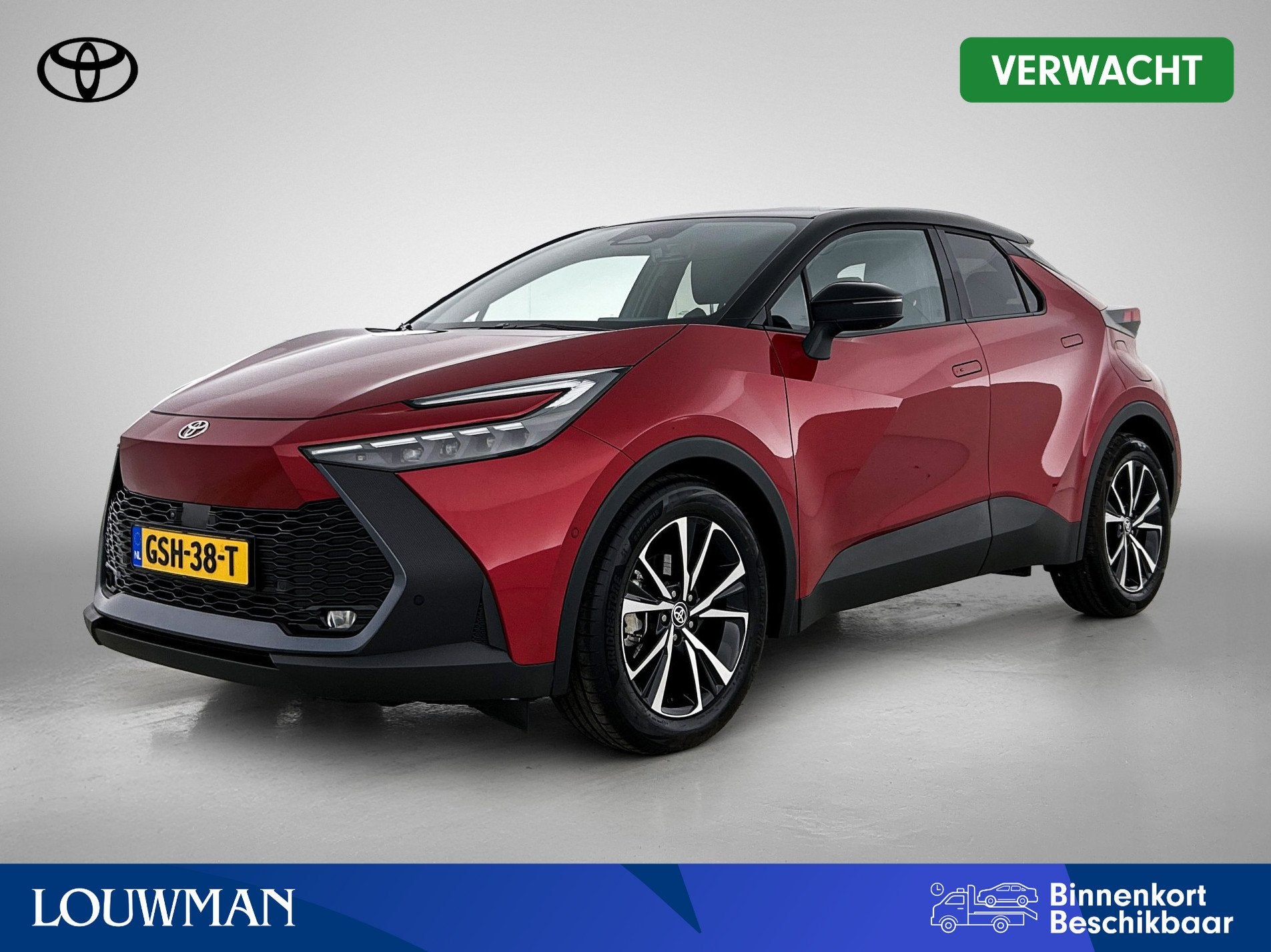 Toyota C-HR 1.8 Hybrid 140 First Edition | Full LED Adaptive, Auto's, 12 maanden, Stof, 4 cilinders, 122 pk