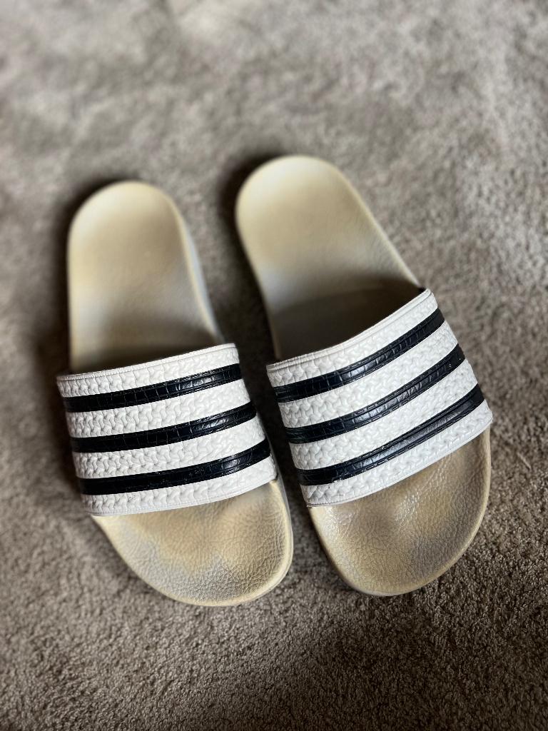 Slippers, Slippers, Wit, Gedragen, Verzenden