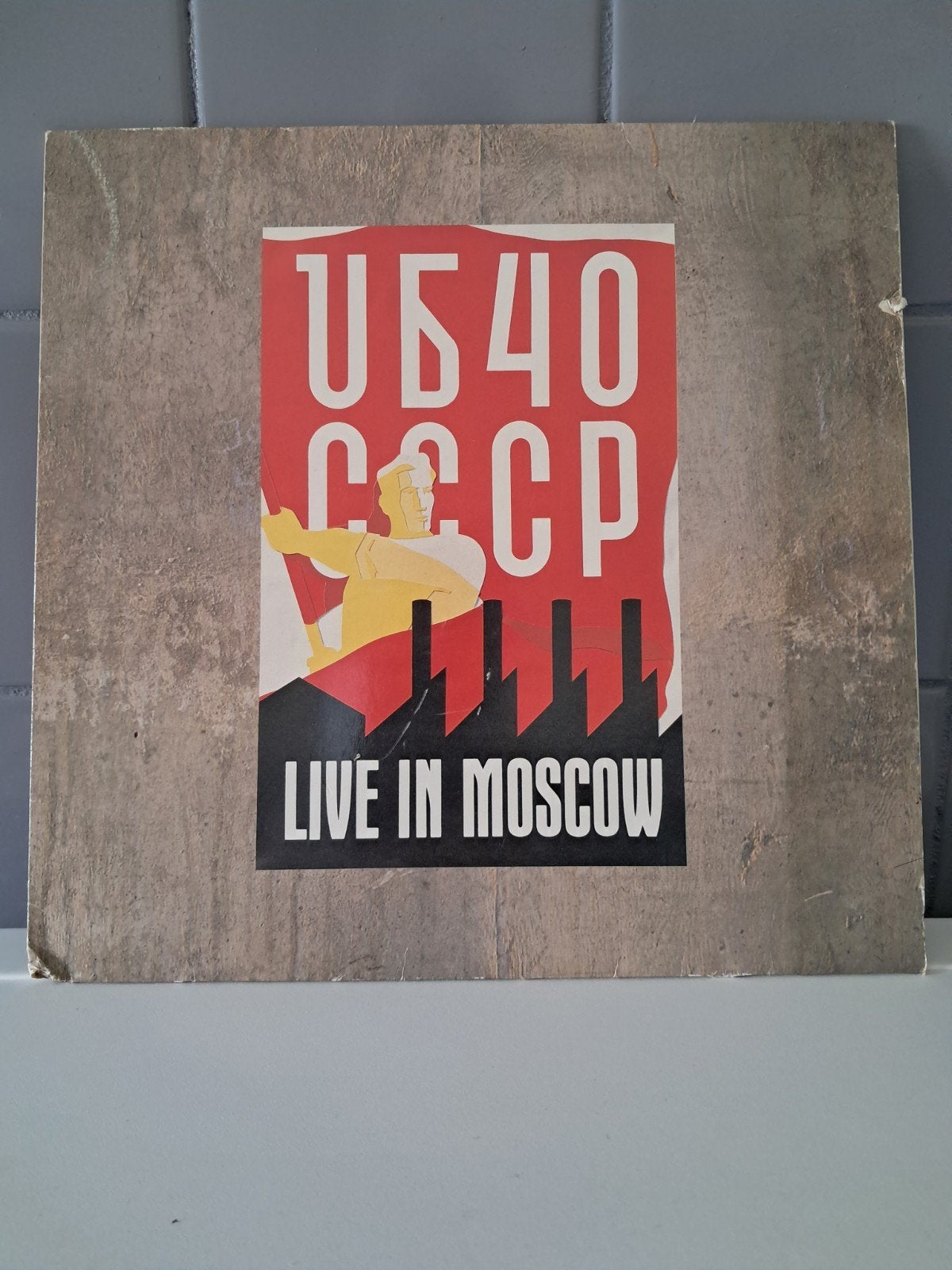 UB40 CCCP - Live in Moscow LP Vinyl, Ophalen of Verzenden, Gebruikt, 12 inch