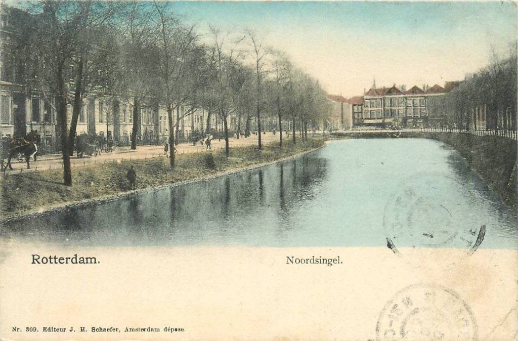388-235-023 Rotterdam Noordsingel, Verzenden, Voor 1920, Zuid-Holland