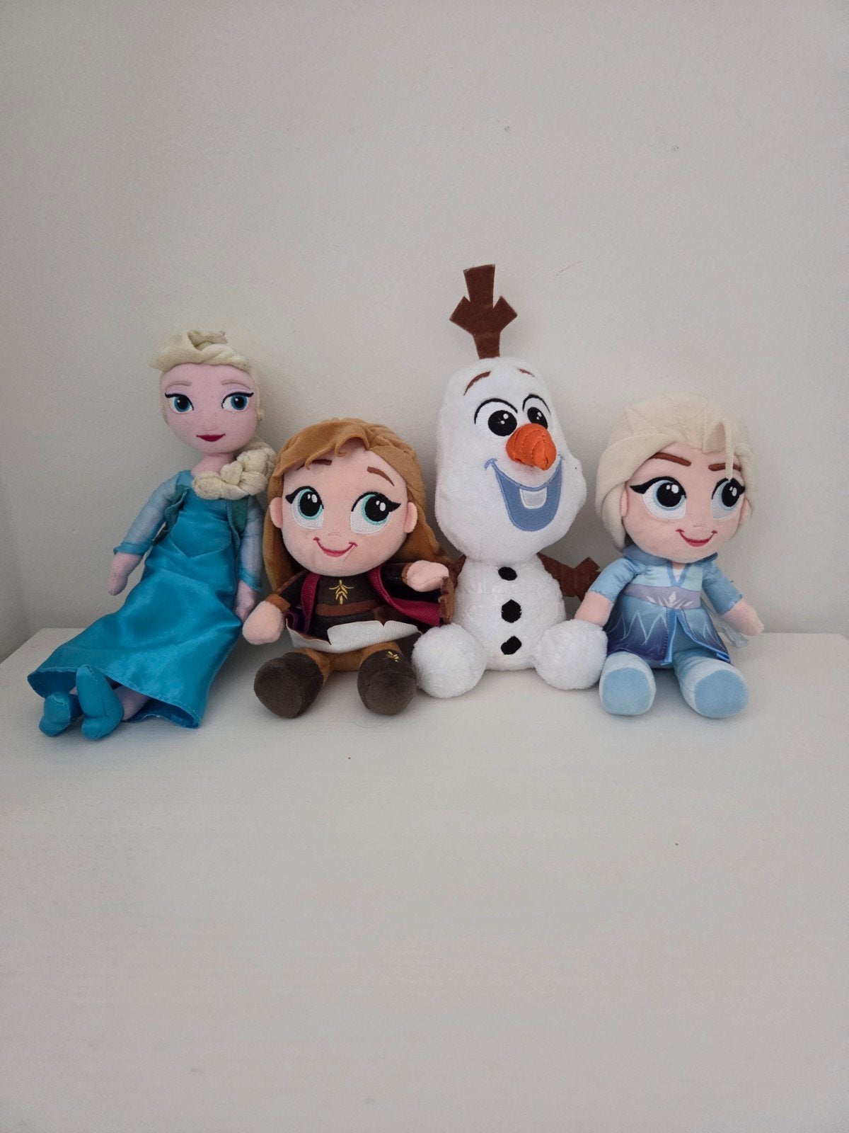 Anna, Elsa en Olaf knuffels uit Frozen, Kinderen en Baby's, Speelgoed | Knuffels en Pluche, Ophalen, Overige typen