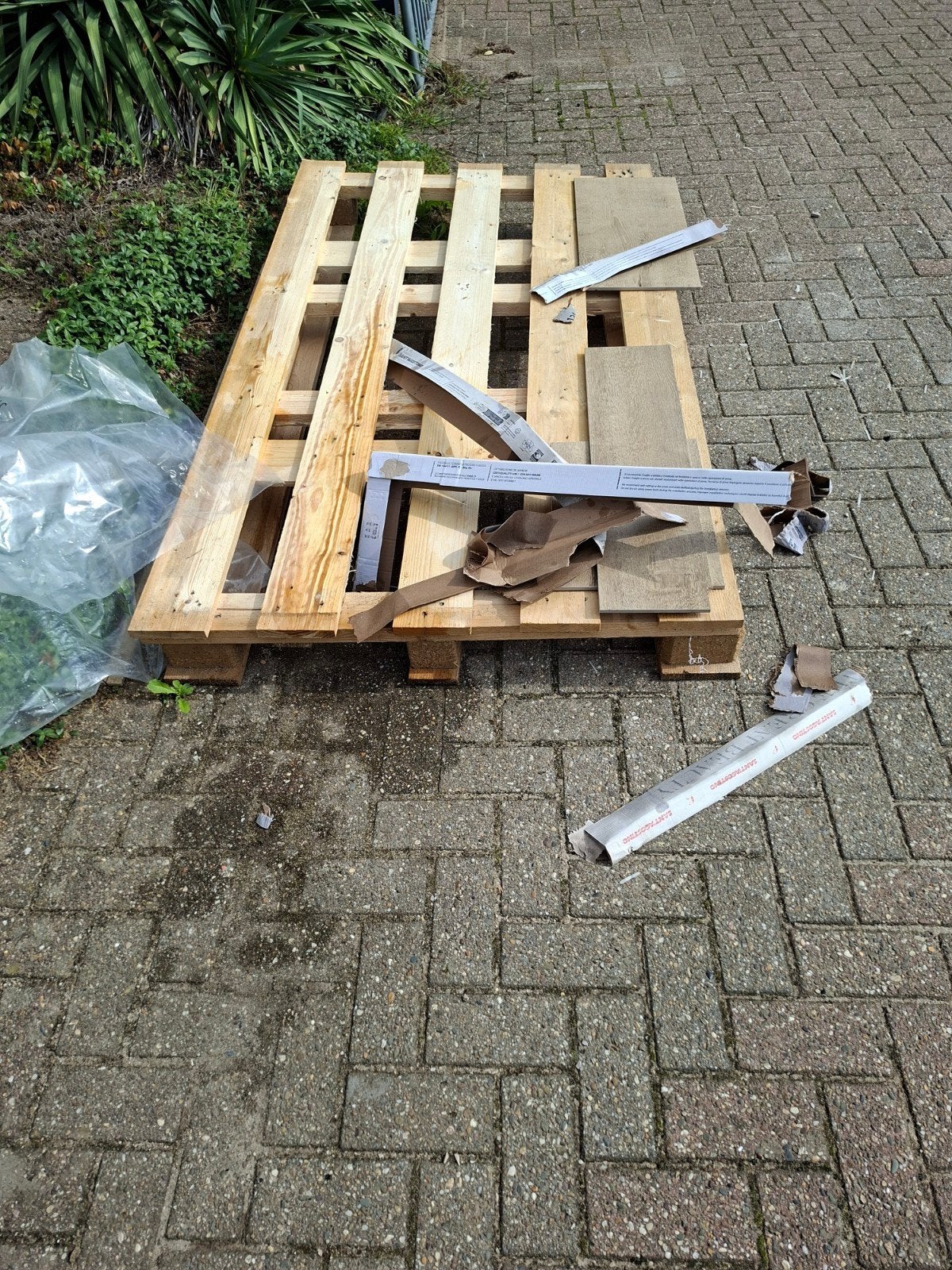 Gratis grote pallets, Tuin en Terras, Ophalen, Overige houtsoorten