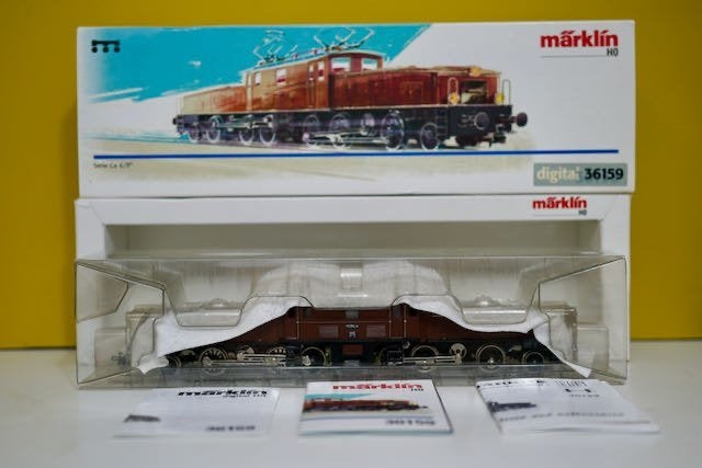 Märklin H0 36159 Krokodil locomotief - Nieuw in doos, Wisselstroom, Locomotief, Nieuw, Ophalen of Verzenden