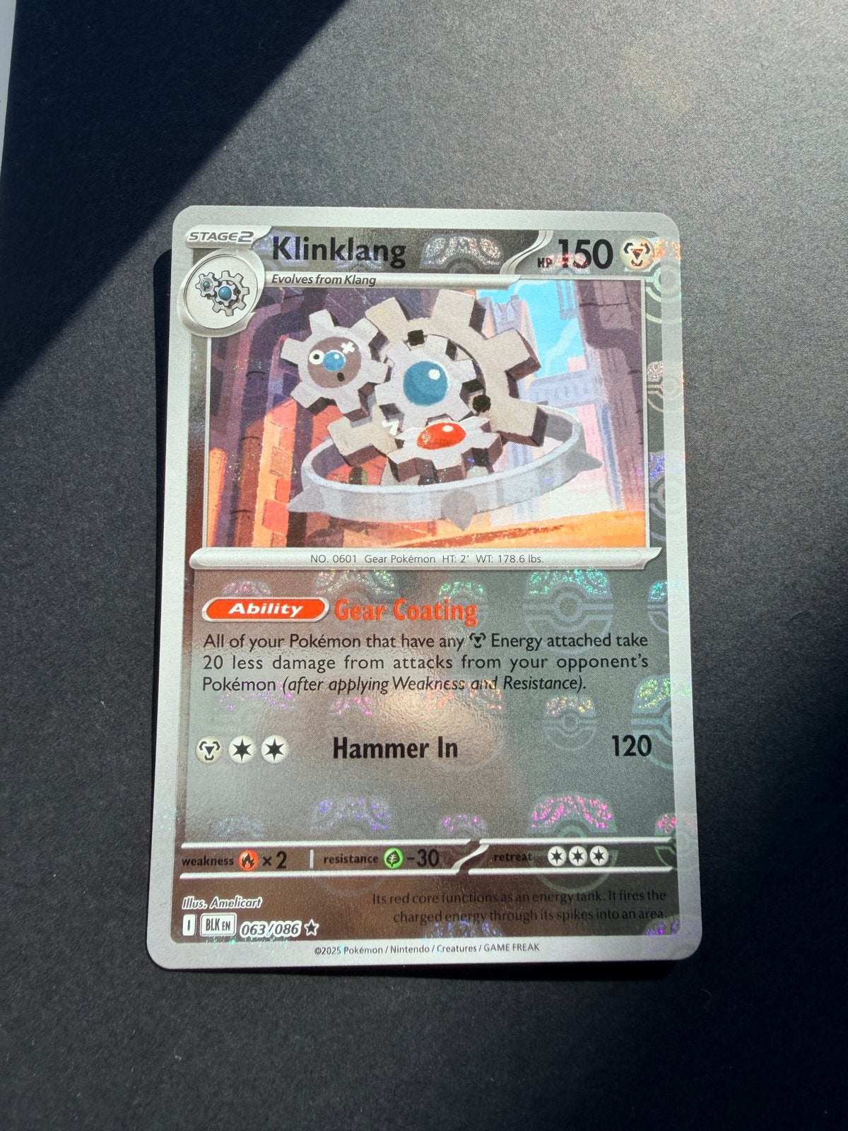 Klinklang (xBLK 063) masterball, Ophalen of Verzenden, Zo goed als nieuw