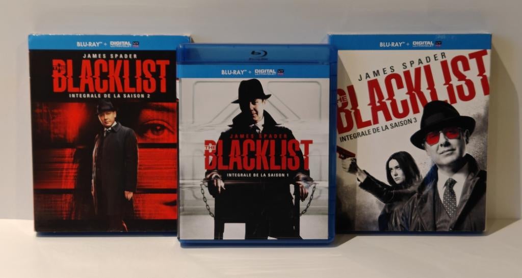 The Blacklist Seizoen 1 + 2 + 3 Blu‑ray set James Spader, Cd's en Dvd's, Blu-ray, Ophalen of Verzenden, Zo goed als nieuw, Thrillers en Misdaad