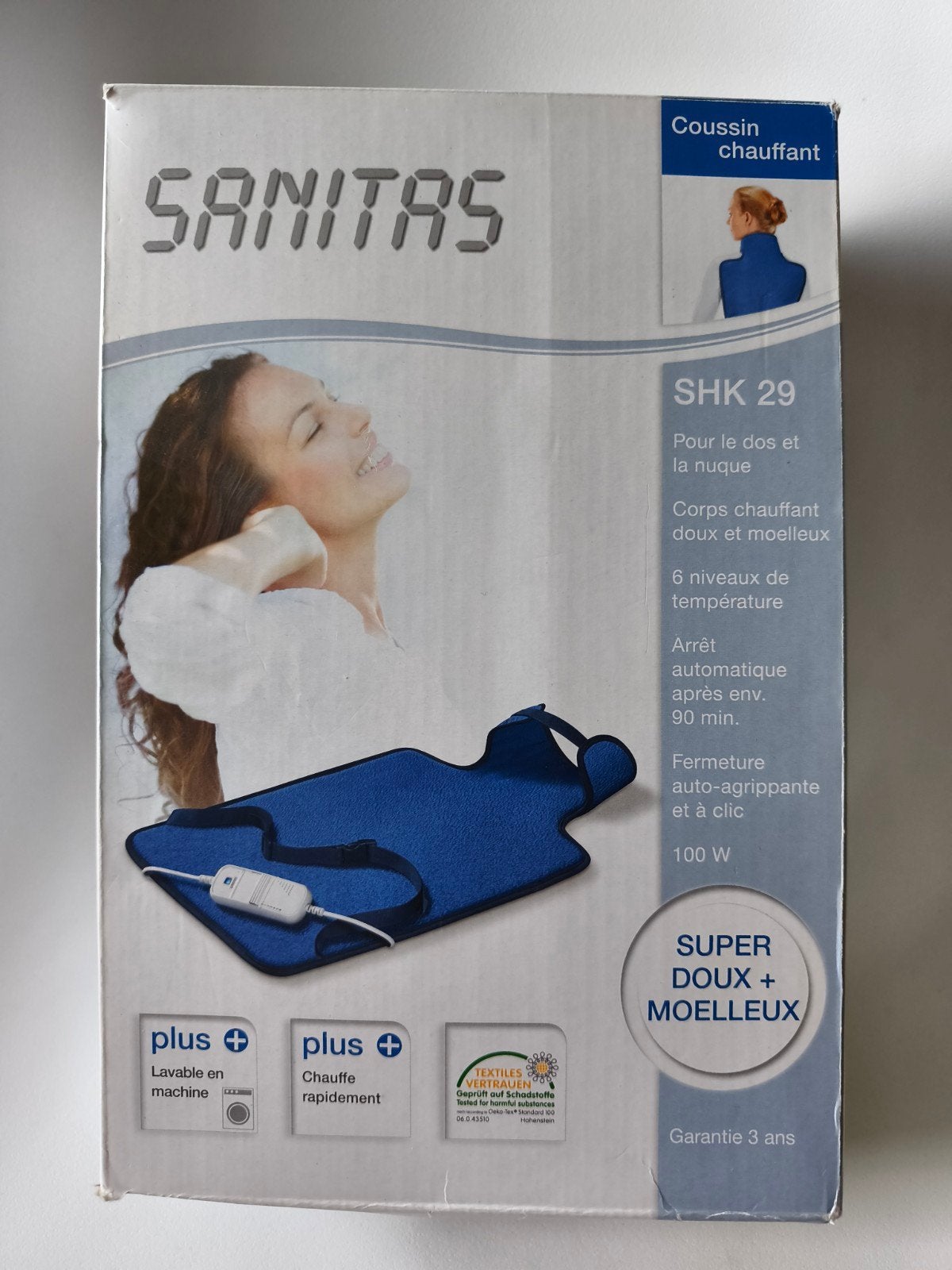 Sanitas SHK 29 Nek- en Rugwarmtekussen - Nieuw, Ophalen of Verzenden, Nieuw