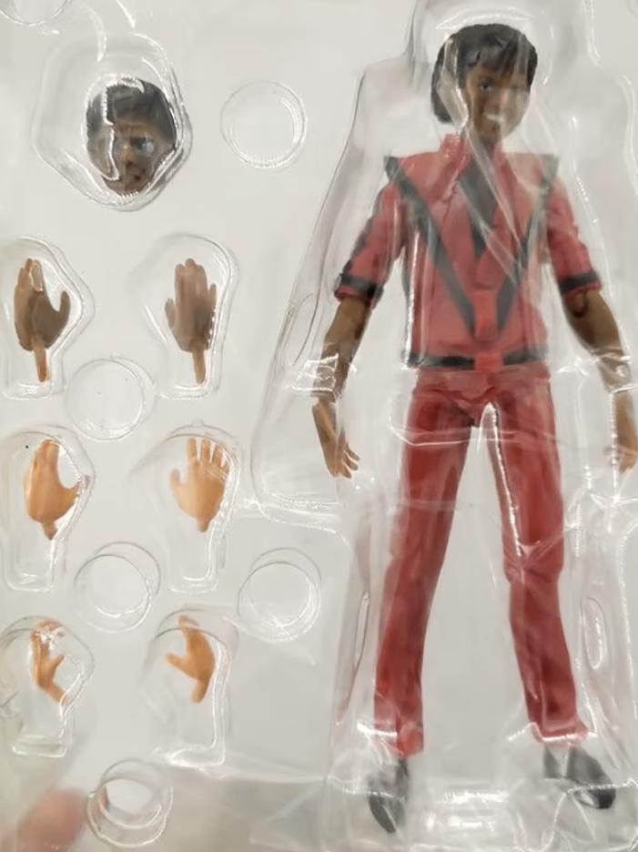 Michael Jackson klassiek achtiefiguur Thriller, Ophalen of Verzenden, Nieuw