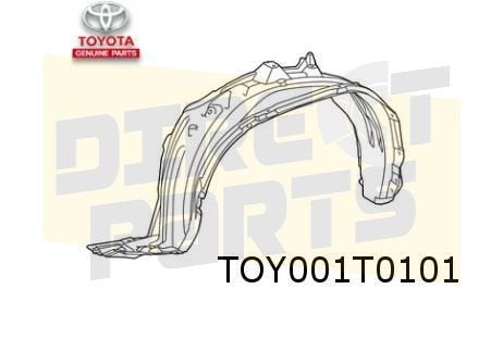 Toyota Yaris Cross (8/21-) (MXP) modderkuip Links Origineel!, -, Verzenden, -, Nieuw