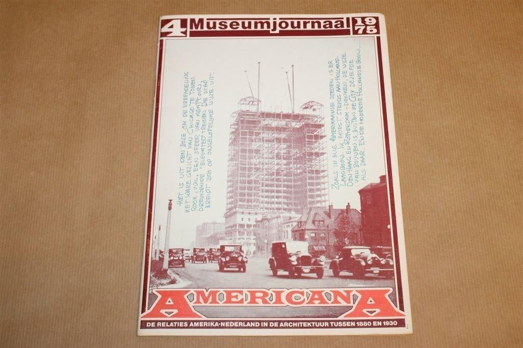 Museumjournaal Americana — Architectuur 1880-1930, Ophalen of Verzenden, Gelezen, Architecten