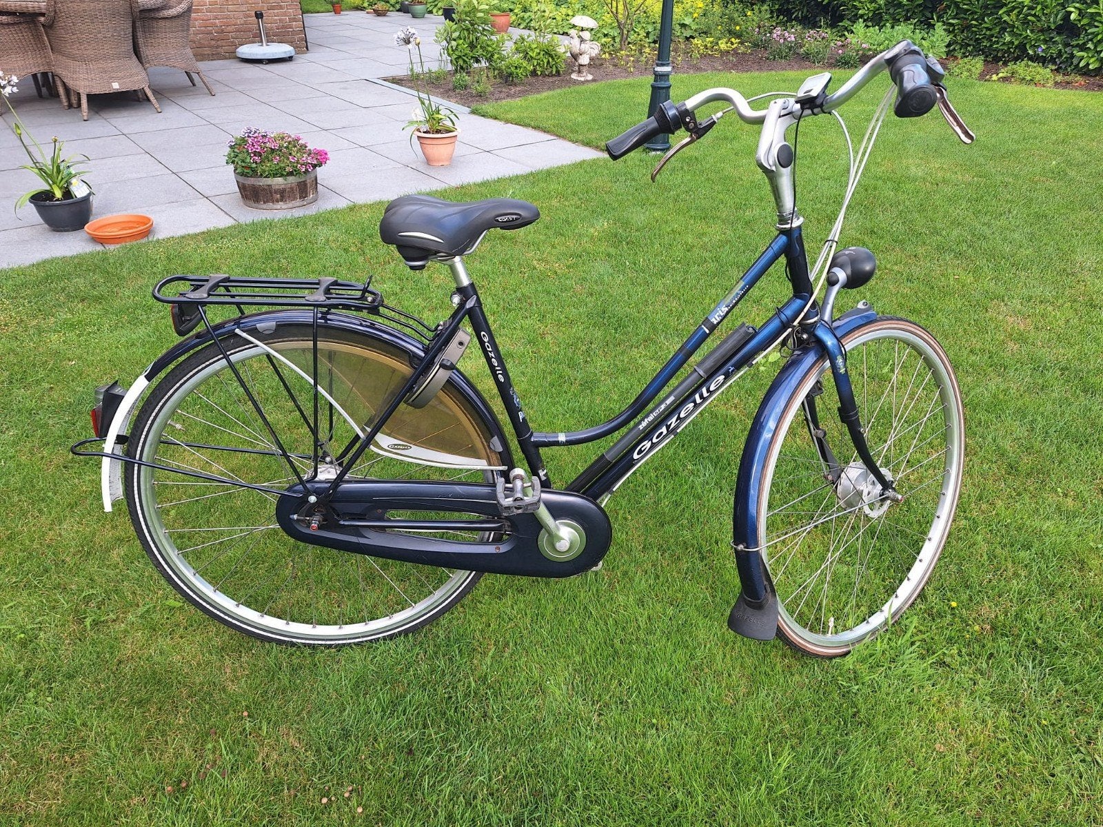 Te koop: zeer fraaie Gazelle Paris maat 51 cm, Ophalen, Versnellingen, Zo goed als nieuw, 50 tot 53 cm