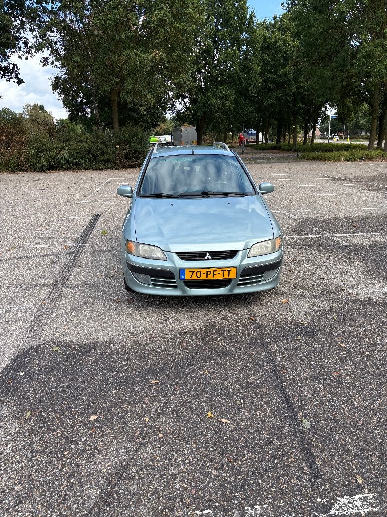 Mitsubishi Space Star 1.6 Comfort 2004 groen met trekhaak, Voorwielaandrijving, Stof, Zwart, 4 cilinders