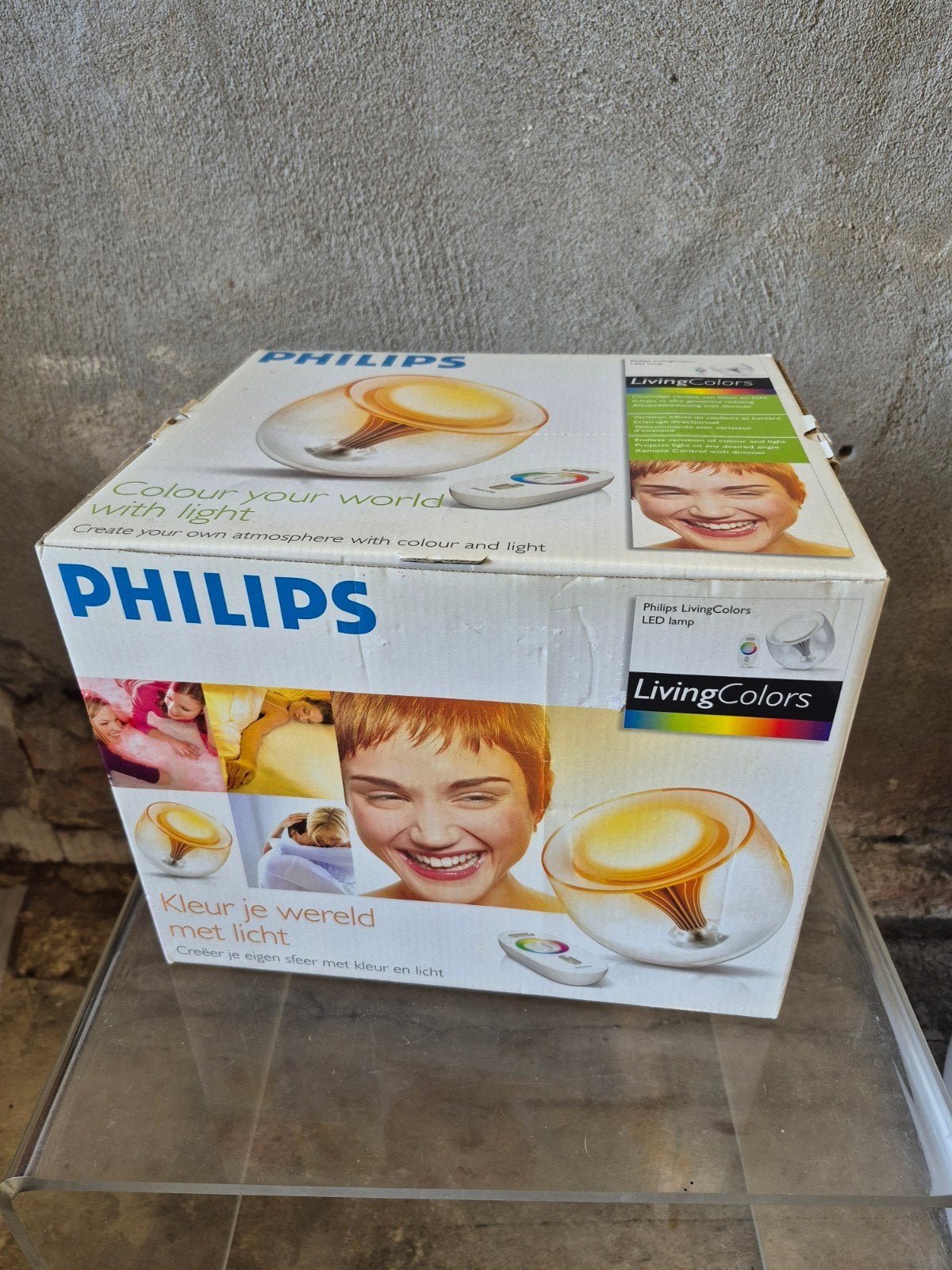 Philips LivingColors Generatie 1 NEW OLD STOCK NOS 2007, Kunststof, Philips, LED verlichting, Ophalen of Verzenden