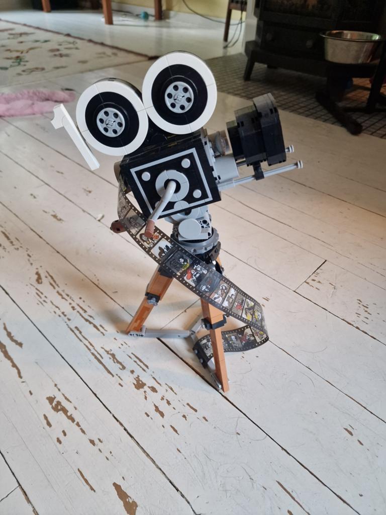 LEGO Ideas Disney Mickey Mouse Filmcamera 21325, Kinderen en Baby's, Speelgoed | Bouwstenen, Zo goed als nieuw, Overige merken