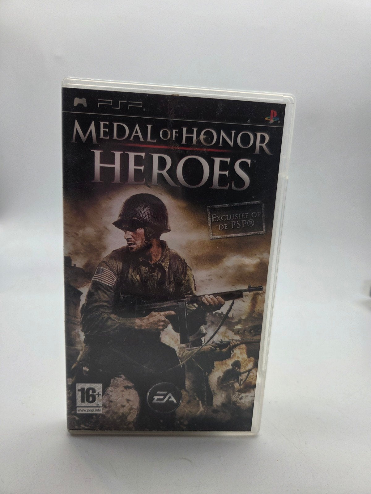Medal of Honor Heroes PSP - Actievolle WOII Shooter, Spelcomputers en Games, Online, Gebruikt, Shooter, Electronic Arts