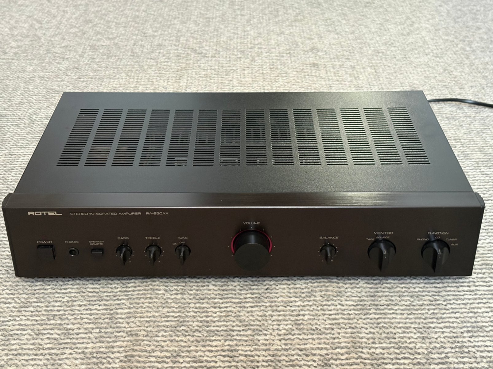 Rotel RA-930AX stereo versterker, Gebruikt, Ophalen, Overige merken, Minder dan 60 watt