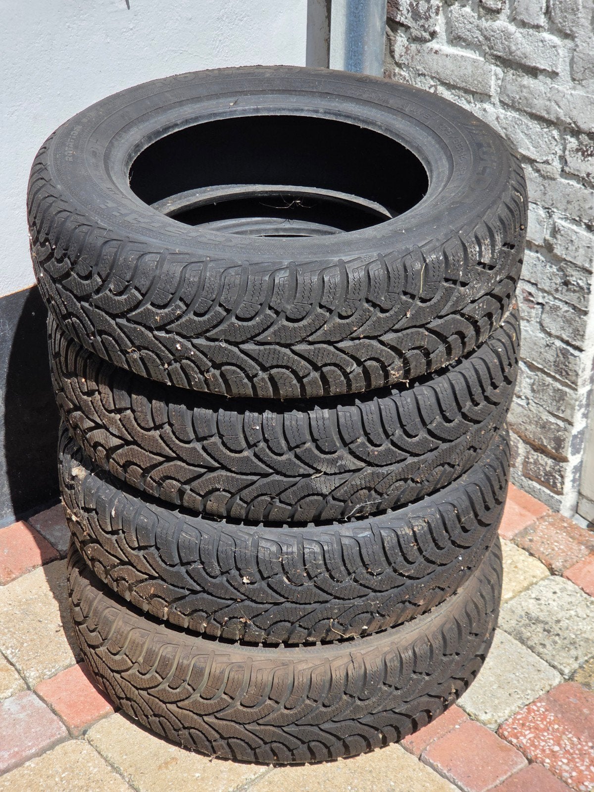 4x 175/65R14 winterbanden, Ophalen