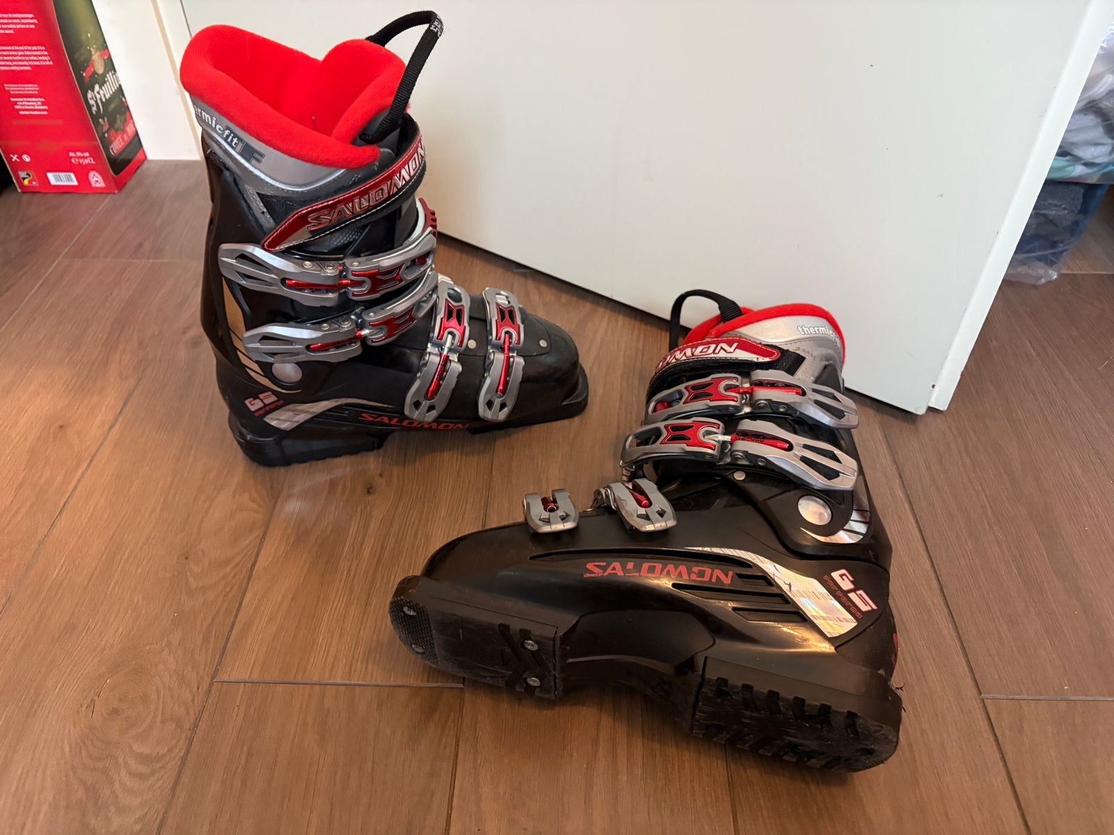 Ski schoenen Salomon vrouw/meisje maat MP24.0 / 39EU, Ophalen of Verzenden, Zo goed als nieuw, Schoenen