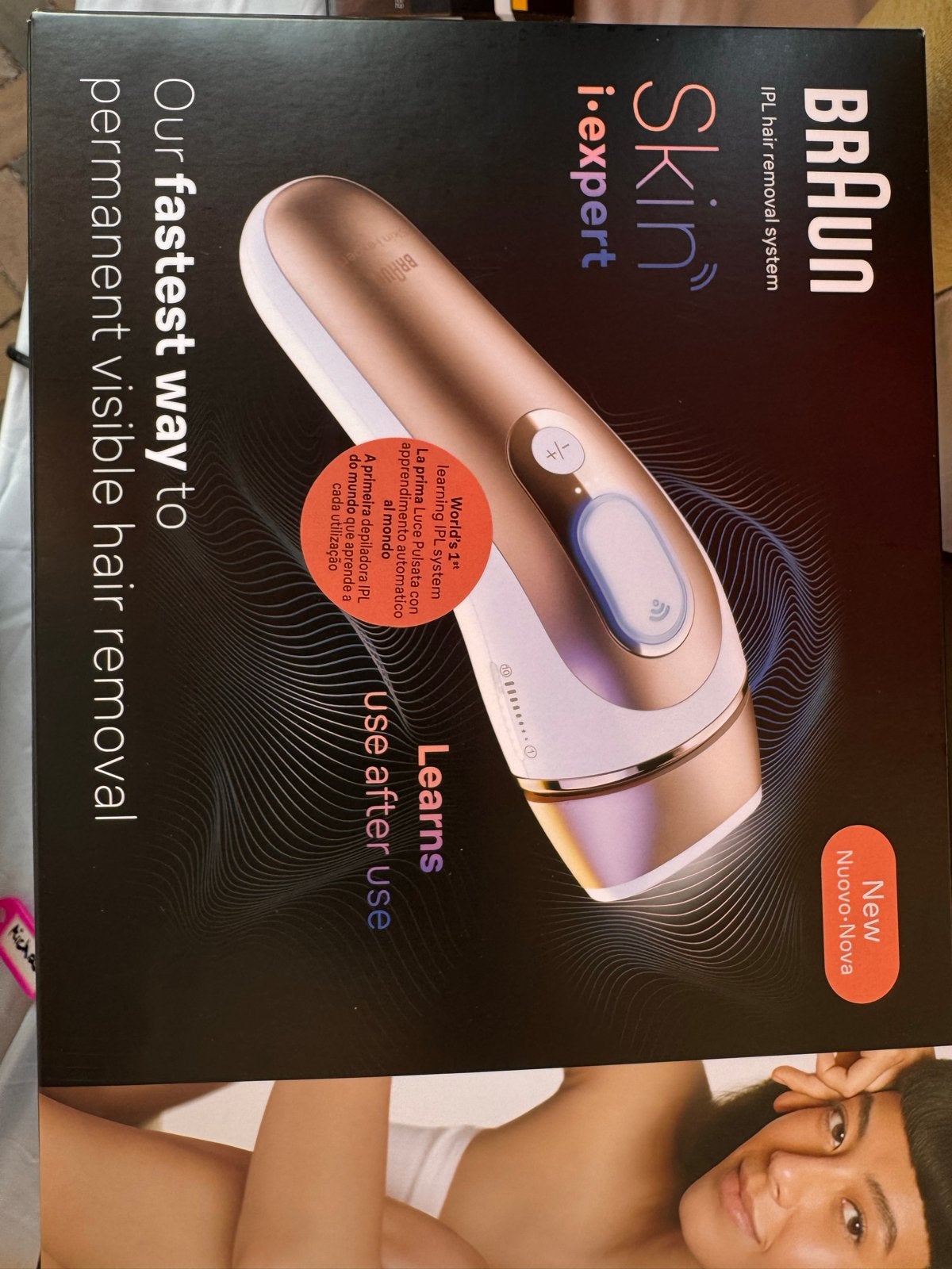 Braun IPL Skin i-expert laserapparaat - Nieuw in Doos, Ophalen, Nieuw, Scheren en Epileren