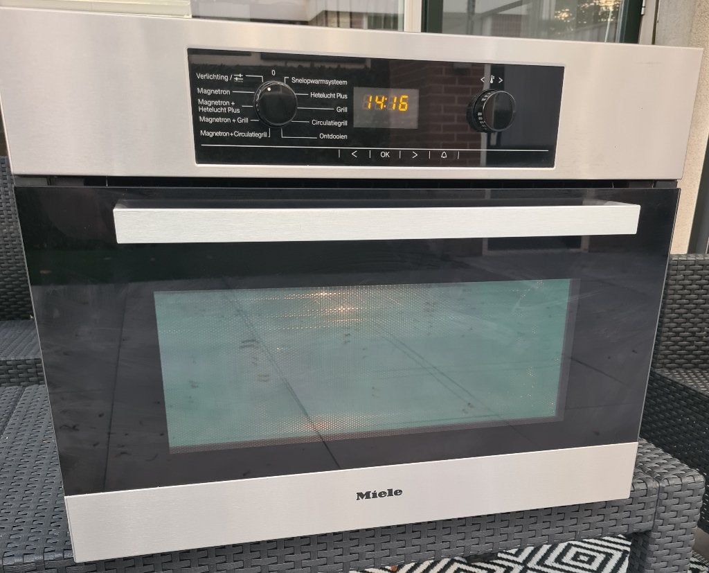 Miele H5040BM Inbouw Combi-oven met Magnetronfunctie, Witgoed en Apparatuur, Ophalen, Minder dan 45 cm, 60 cm of meer, Inbouw