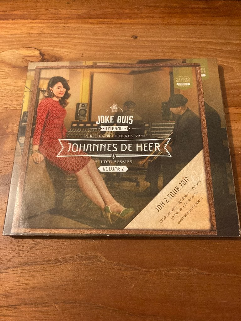 Joke Buis - De Johannes de Heer studio sessies volume 2, Verzenden, Geestelijke liederen, Digipak, Zo goed als nieuw