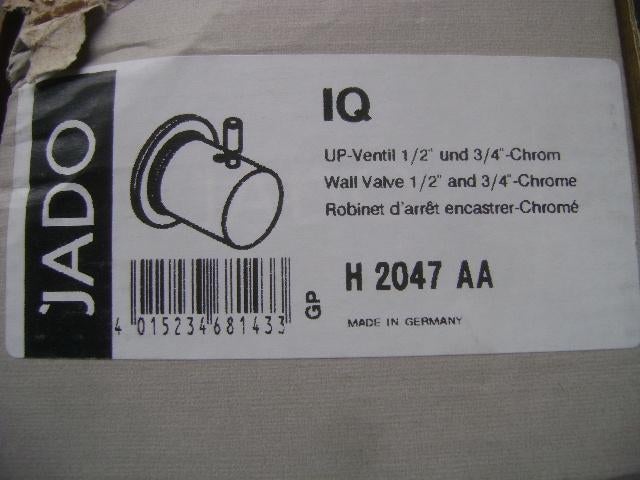 jado chroom up ventil ( nieuw) H2047AA, Ophalen of Verzenden, Nieuw, Chroom