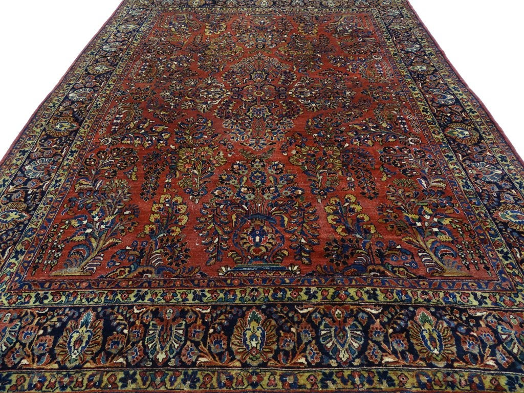 Perzisch tapijt - Zeldzame USA Sarouk - 352 x 263 cm, Gebruikt, Antiek - Klassiek - Modern - Eclectisch, -, -