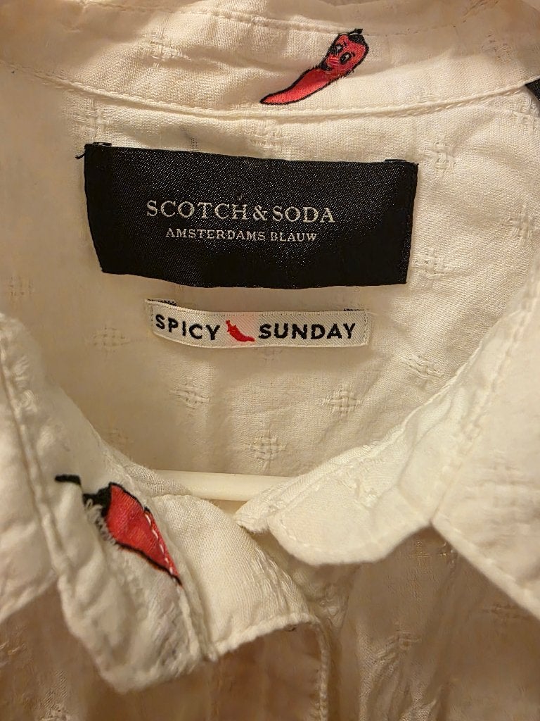 Scotch and Soda, Maat 38/40 (M), Verzenden, Wit, Scotch & Soda