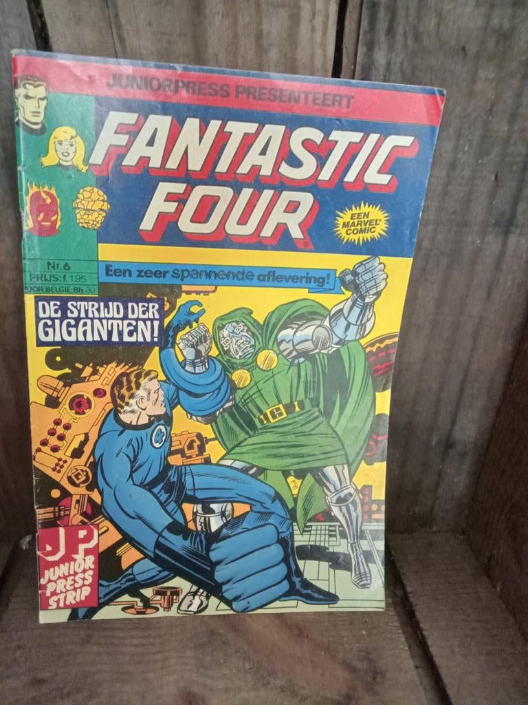 Fantastic Four Junior Press Presenteert Nr. 6, Amerika, Ophalen of Verzenden, Stan Lee, Jack Kirby (oorspronkelijk), Gelezen