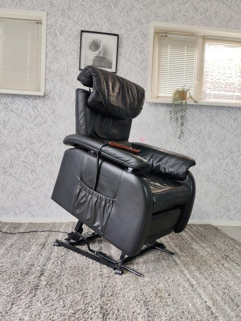Himolla Senator leren sta op stoel relax fauteuil, Huis en Inrichting, Leer, Ophalen of Verzenden, Zo goed als nieuw, Himolla