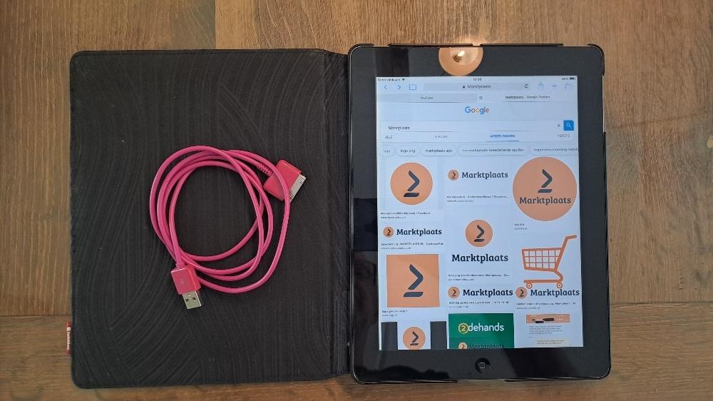 IPAD - 2, Computers en Software, Apple iPads, Gebruikt, Apple iPad, Zwart, 12 inch