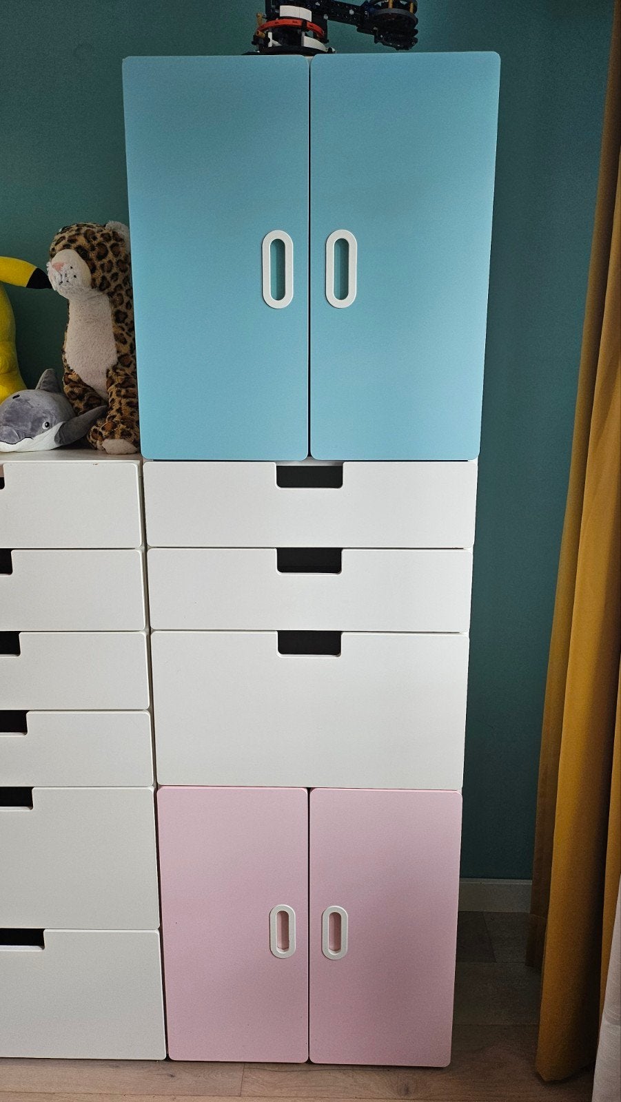 IKEA Stuva Smastad Kast 60x52x193 cm - Kinderkast, Kinderen en Baby's, Kinderkamer | Commodes en Kasten, Ophalen, Gebruikt, 50 tot 70 cm