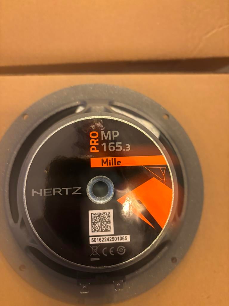 Mille Pro MP 165.3 van Hertz, Auto diversen, Autospeakers, Nieuw, Ophalen