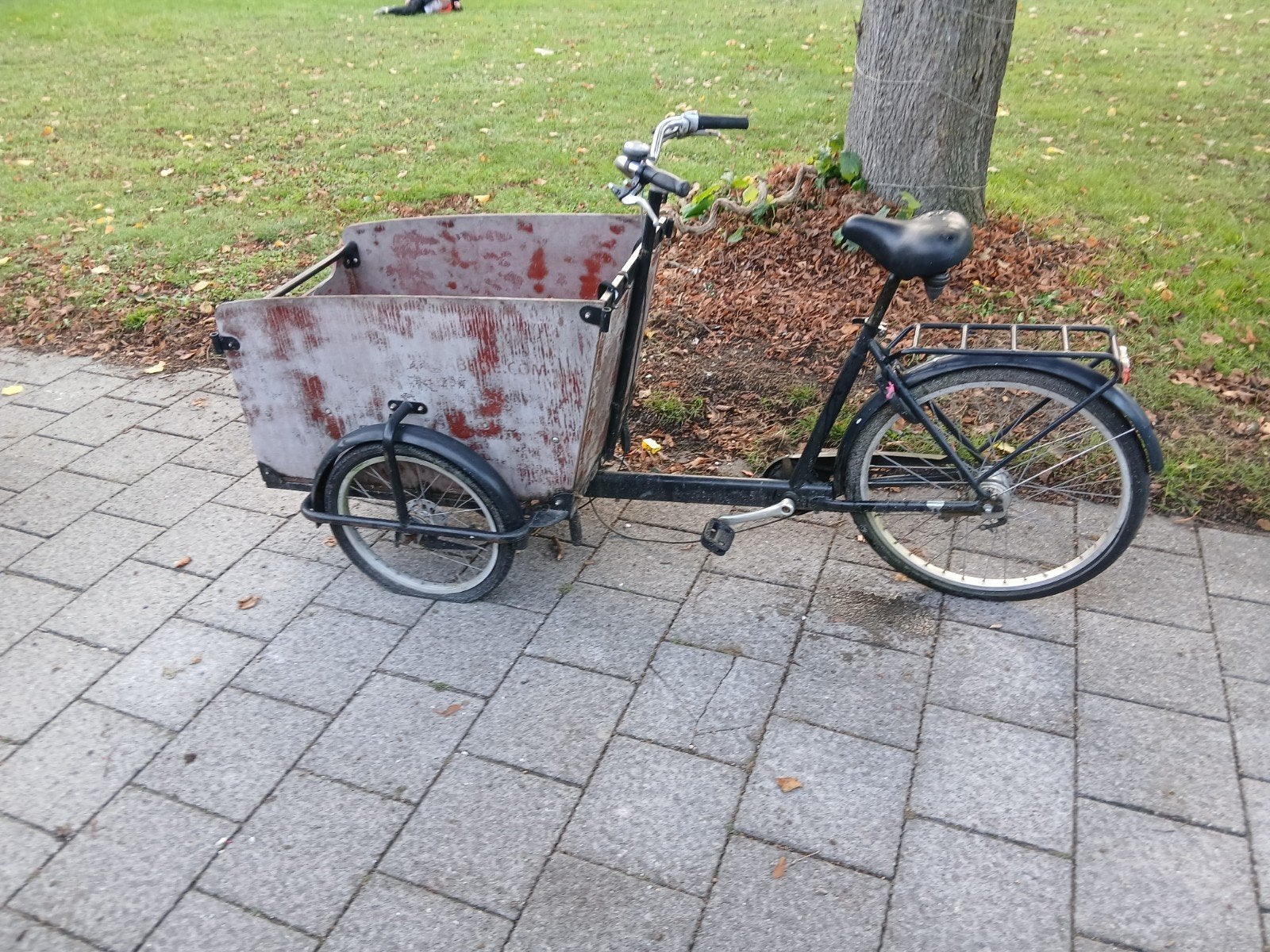 Bakfiets opknapper met lekke banden, Fietsen en Brommers, Ophalen of Verzenden, Gebruikt, 4 kinderen of meer, Overige merken