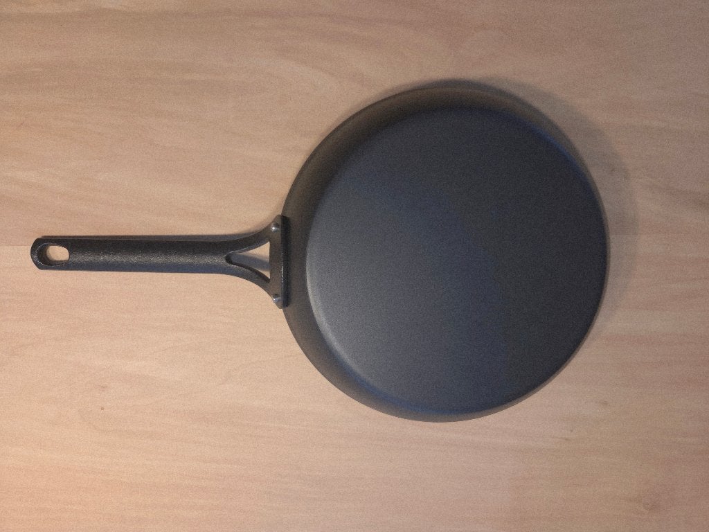 Bk 28cm koekenpan, Ophalen, Koekenpan, BK, Rvs