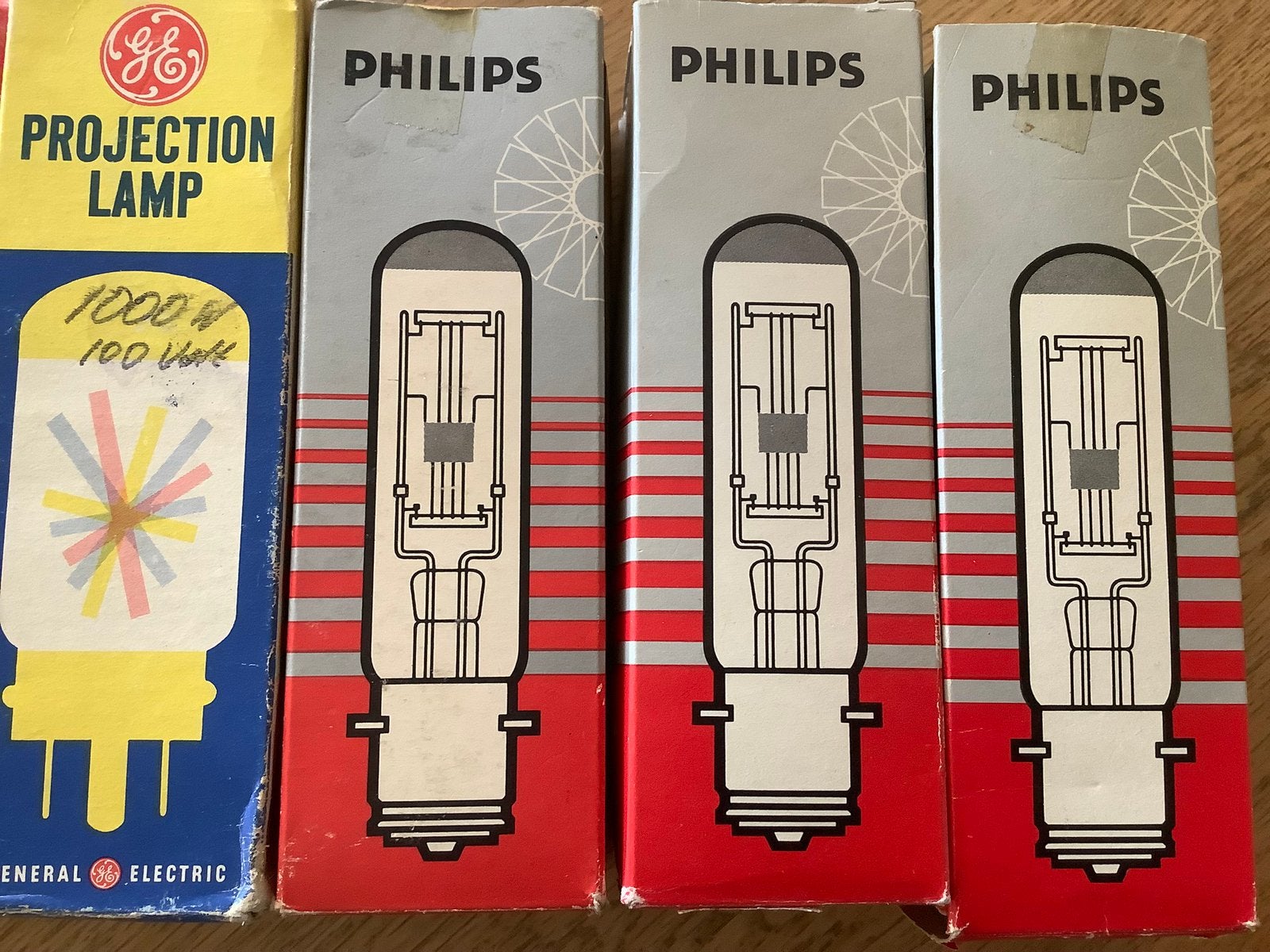 Projector lampen, Ophalen of Verzenden, 1940 tot 1960, Projector