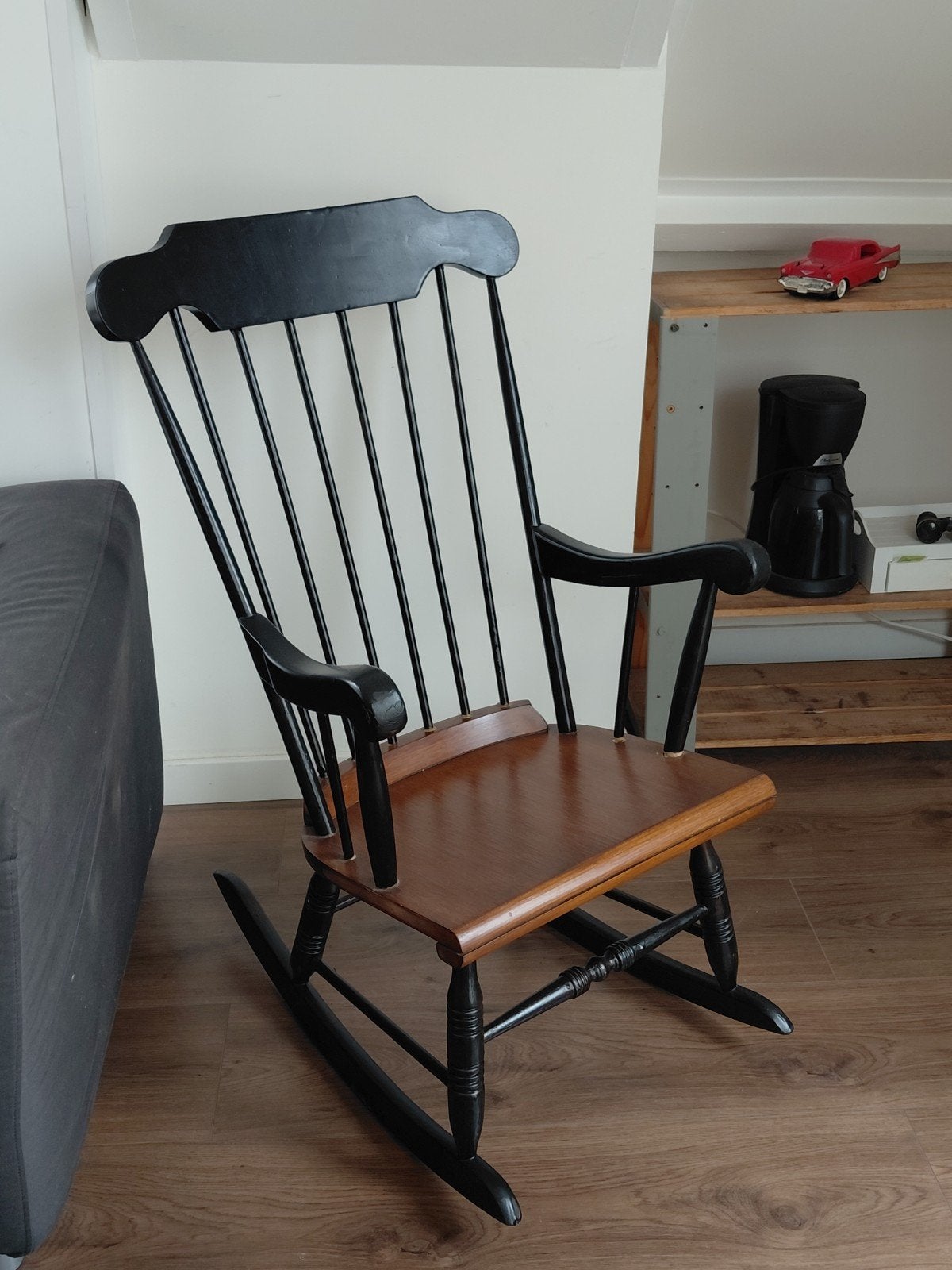 Vintage schommelstoel, Ophalen of Verzenden