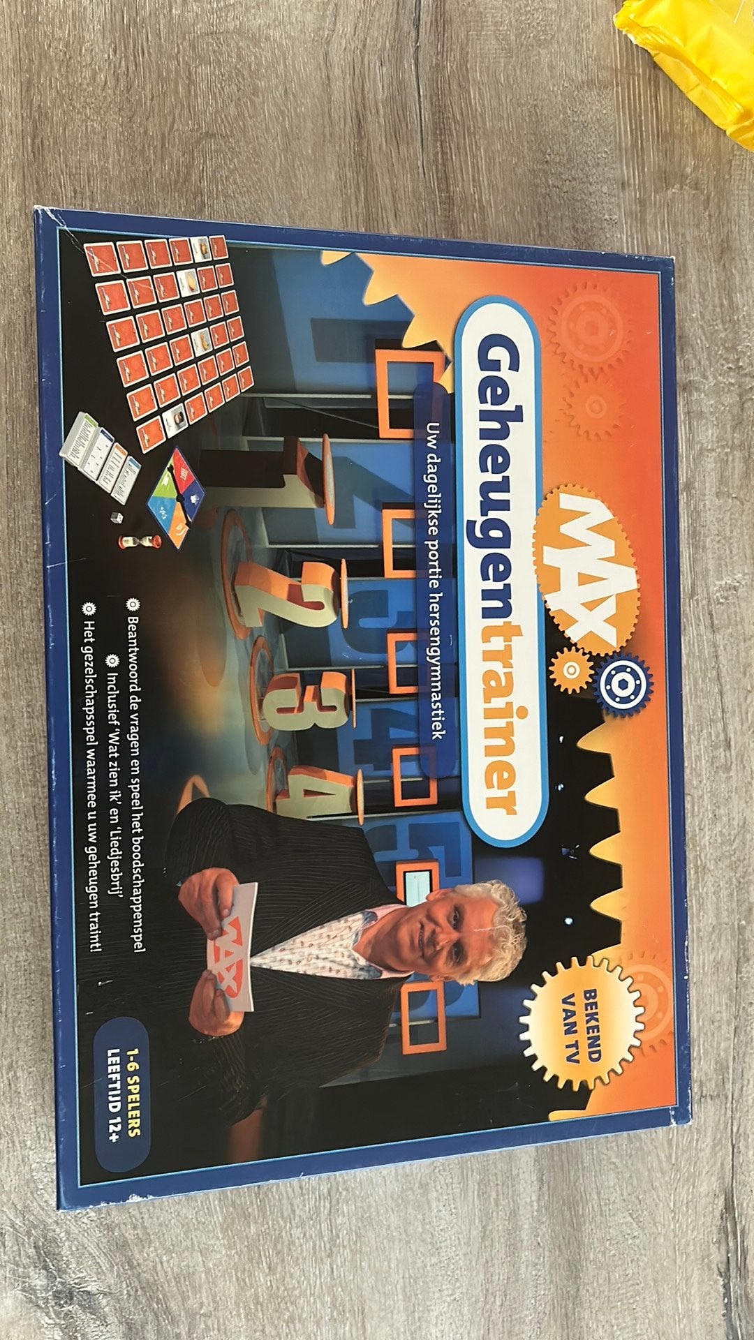 Bordspel Max geheugentrainer, Vijf spelers of meer, Ophalen of Verzenden, Zo goed als nieuw