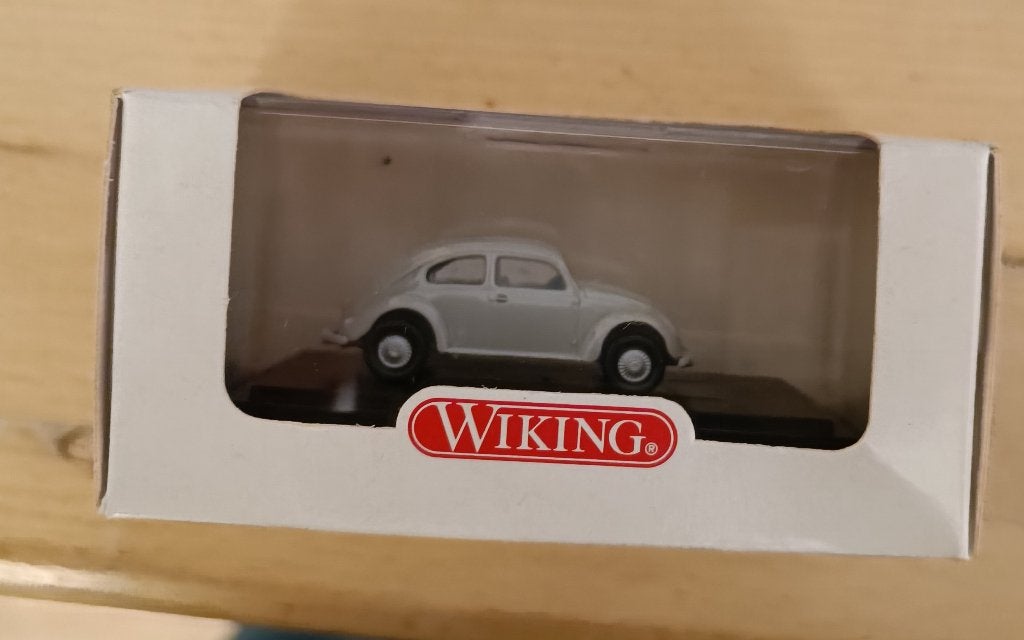 Wiking 830 54 Volkswagen kever grijs Edition Auto Museum nr5, Ophalen of Verzenden, Nieuw, Auto, Wiking