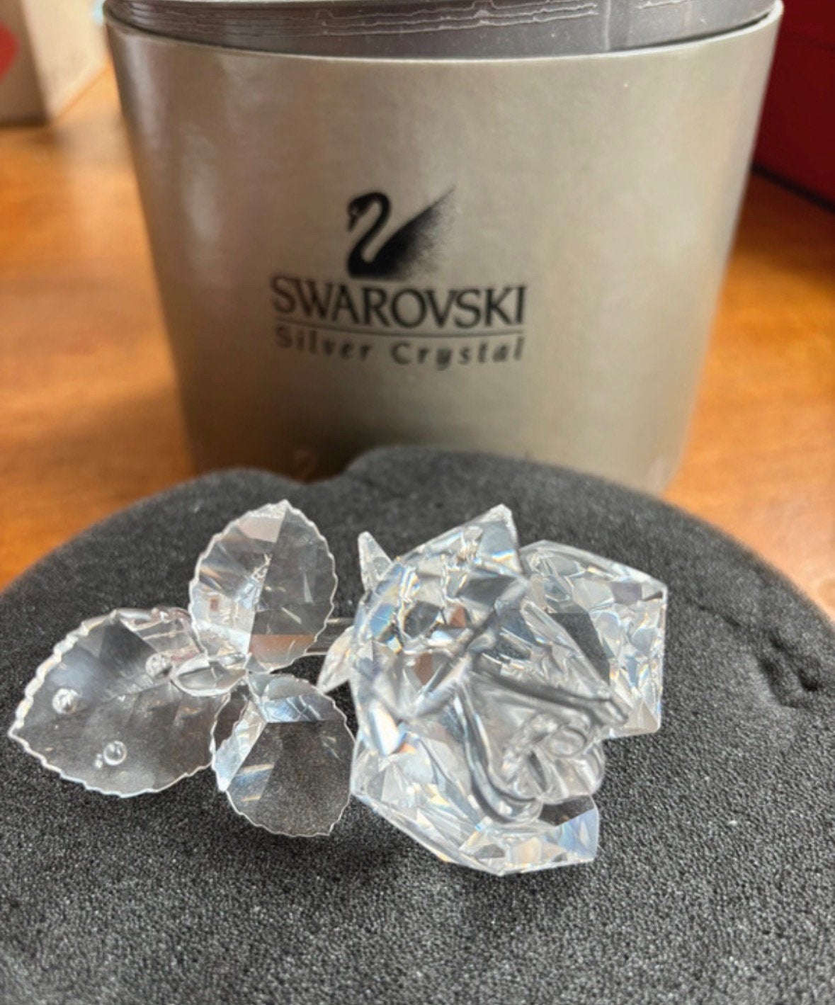 Swarovski Kristal Grote Roos incl Doos en Certificaat, Swarovksi, -, Ophalen of Verzenden, Zo goed als nieuw