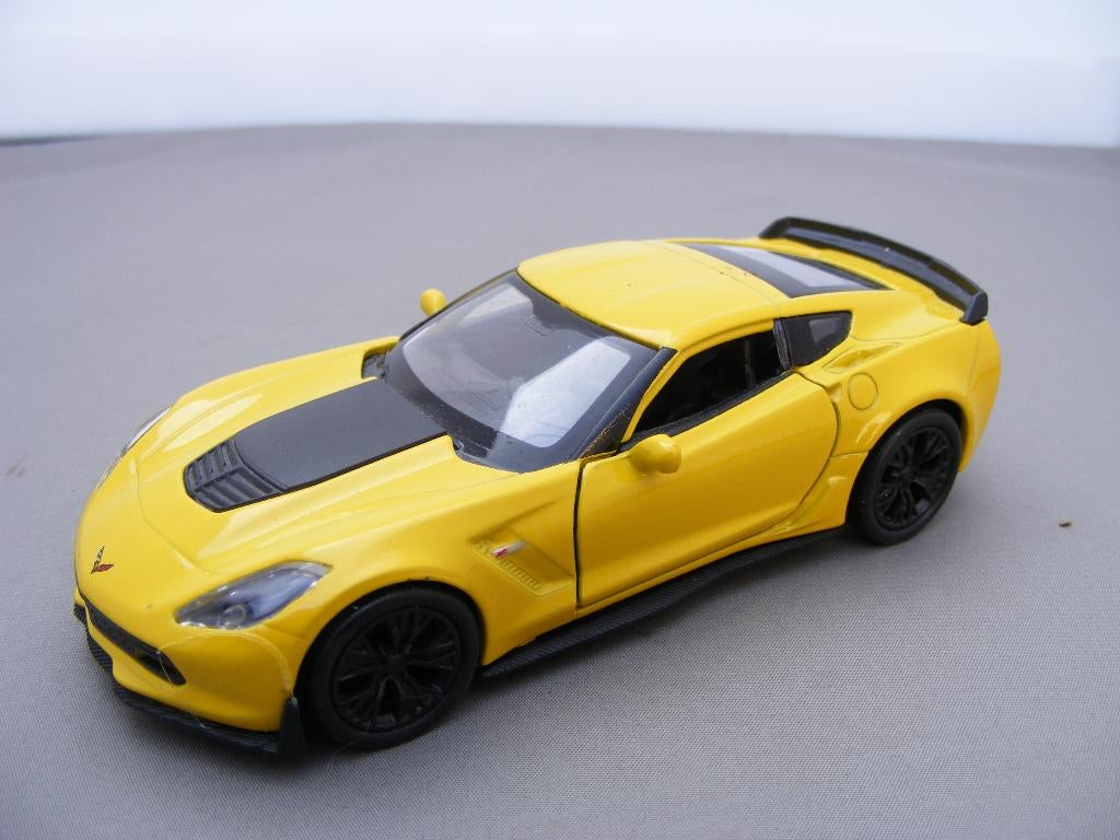 Chevrolet corvette z06 welly no 43752, Ophalen of Verzenden, Zo goed als nieuw, Auto