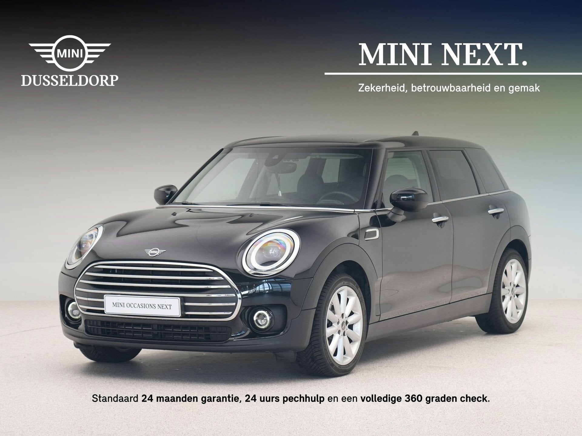 MINI Clubman Cooper Classic Aut. (bj 2024, automaat), Auto's, Dealer onderhouden, 136 pk, Gebruikt, Leder en Stof