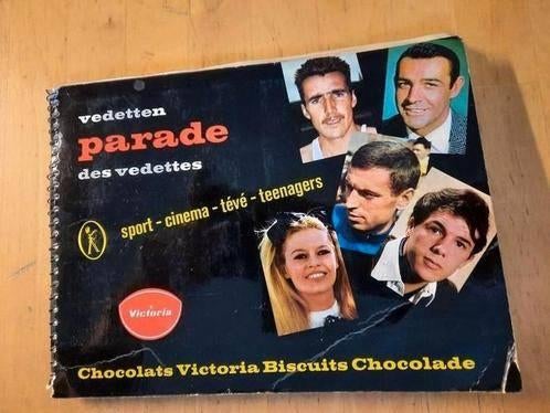 VEDETTEN PARADE - COMPLEET ALBUM - UITG. VICTORIA BISCUITS, Ophalen of Verzenden
